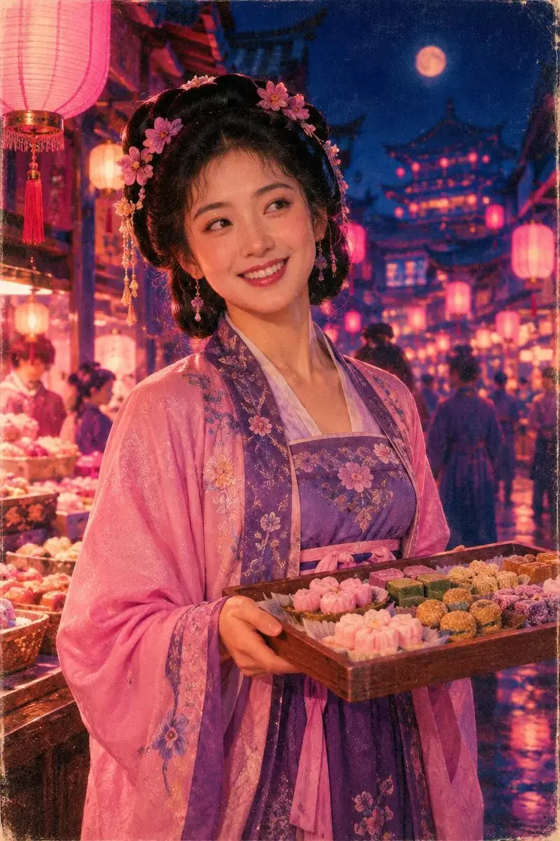 黄果短剧《糖朝重线》穿越重生、甜宠、古装题材封面 · 黄果短剧精选 黄果短剧《糖朝重线》穿越重生、甜宠、古装题材封面